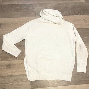 Topshop White Turtleneck